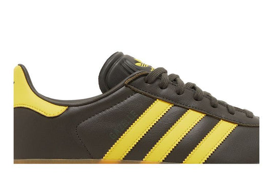 adidas Gazelle Shadow Olive Yellow Gum