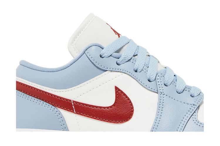 Jordan 1 Low Blue Whisper Dune Red (Women's)