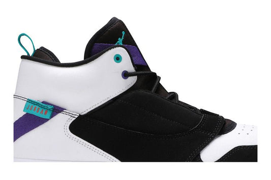 Jordan Fadeaway Black White Grape