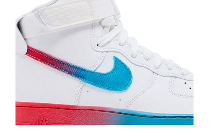 Nike Air Force 1 High Gradient White Blue Fury Ember Glow