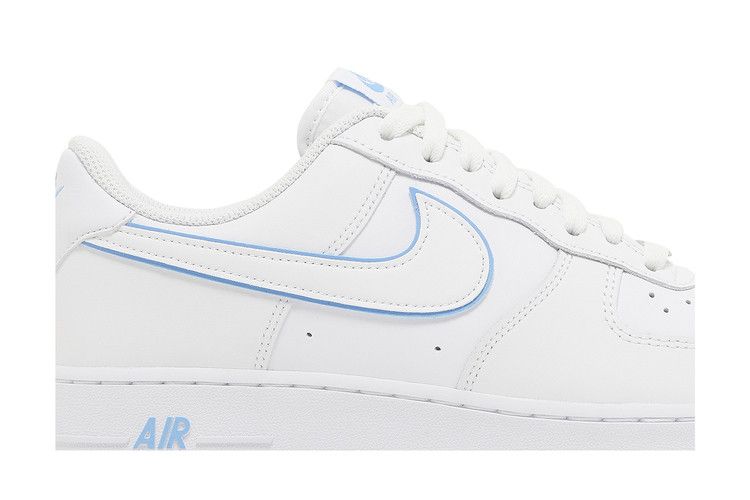 Nike Air Force 1 '07 Low White University Blue Sole