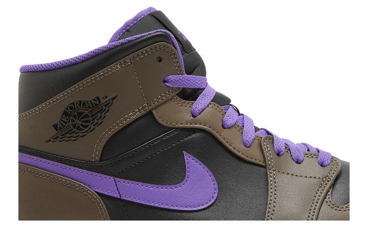Jordan 1 Mid Purple Mocha