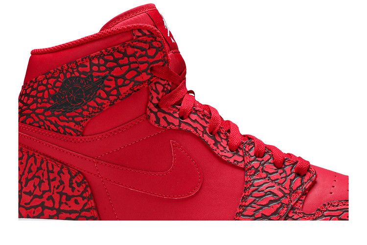 Jordan 1 Retro Red Elephant Print