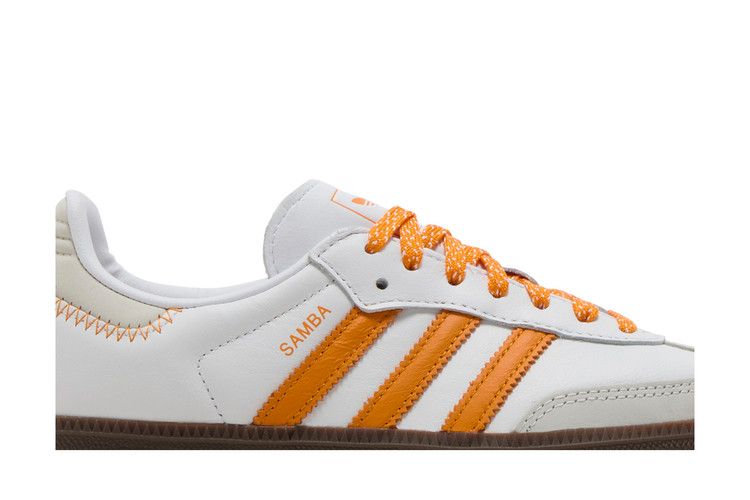 adidas Samba OG Cloud White Orange (Women's)