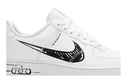 Nike Air Force 1 Low Sketch White Black