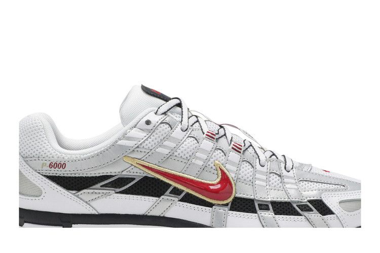 Nike P-6000 White Gold Red (Women's)