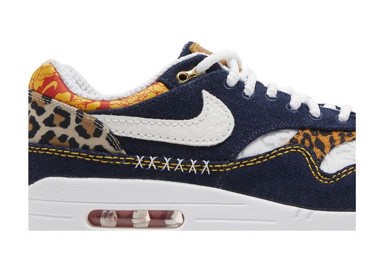 Nike Air Max 1 Premium Denim Leopard