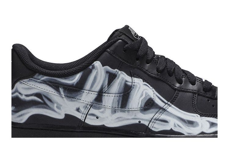 Nike Air Force 1 Low Black Skeleton Halloween (2019)