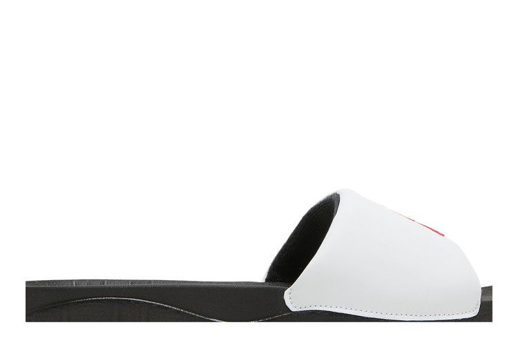 Jordan Break Slide Black University Red White