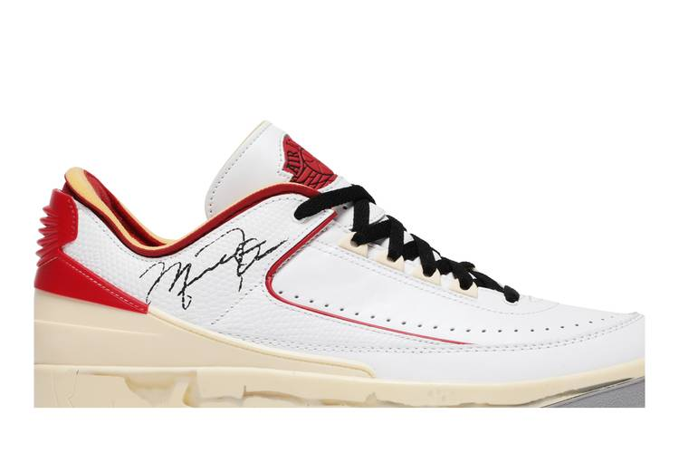 Jordan 2 Retro Low SP Off-White White Red