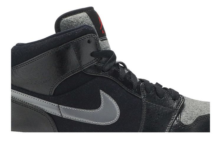 Jordan 1 Mid Premium Winterized Black Grey