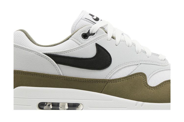 Nike Air Max 1 White Black Medium Olive