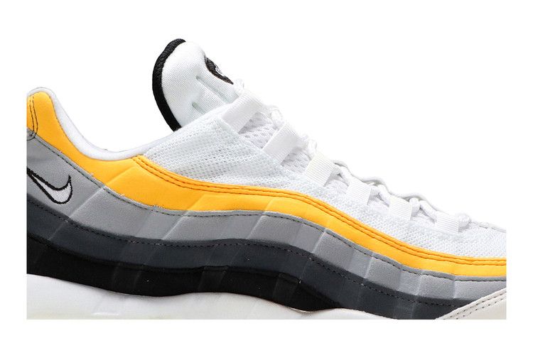 Nike Air Max 95 White Amarillo Dark Grey