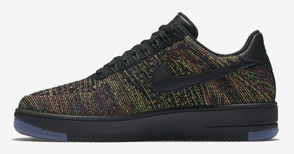 Nike Air Force 1 Low Flyknit Black Multi-Color
