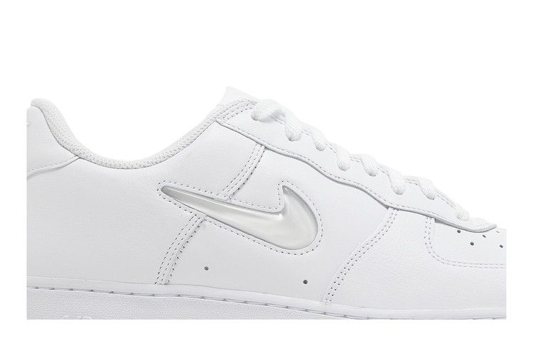 Nike Air Force 1 Low '07 Retro Color of the Month Jewel Swoosh Triple White