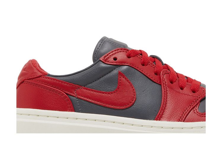 Jordan 1 Elevate Low Dark Grey Varsity Red (Women's)