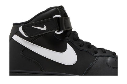 Nike Air Force 1 Mid '07 Black White Sole