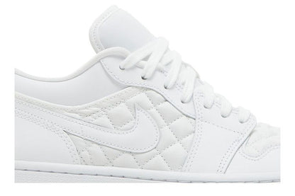 Air Jordan 1 Low Quilted White (Women's)