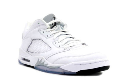 Jordan 5 Retro Low Metallic White (Women's)