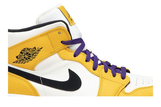 Jordan 1 Mid SE Lakers