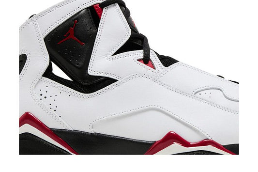 Jordan True Flight White Varsity Red