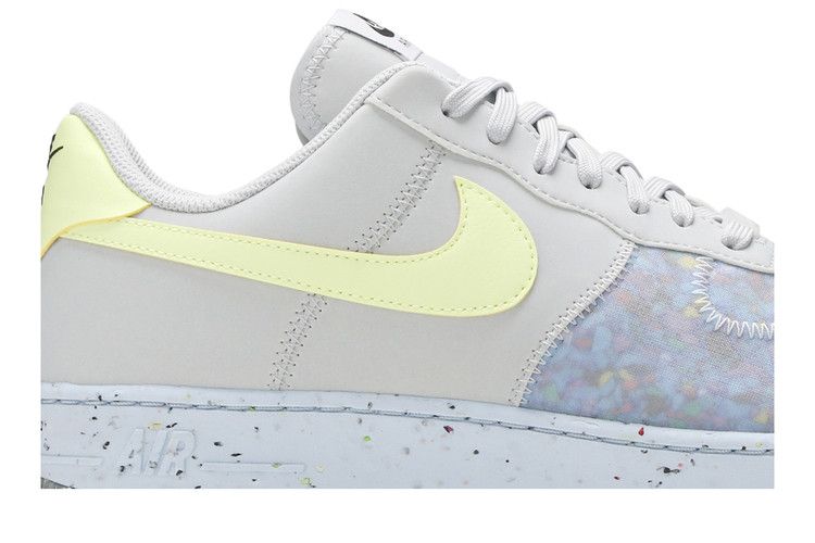 Nike Air Force 1 Crater Pure Platinum Barely Volt