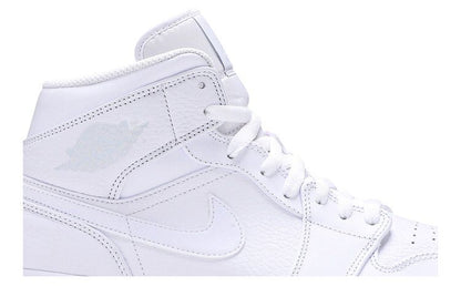 Jordan 1 Mid Triple White (2018)