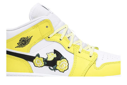 Jordan 1 Mid Dynamic Yellow Floral (PS)