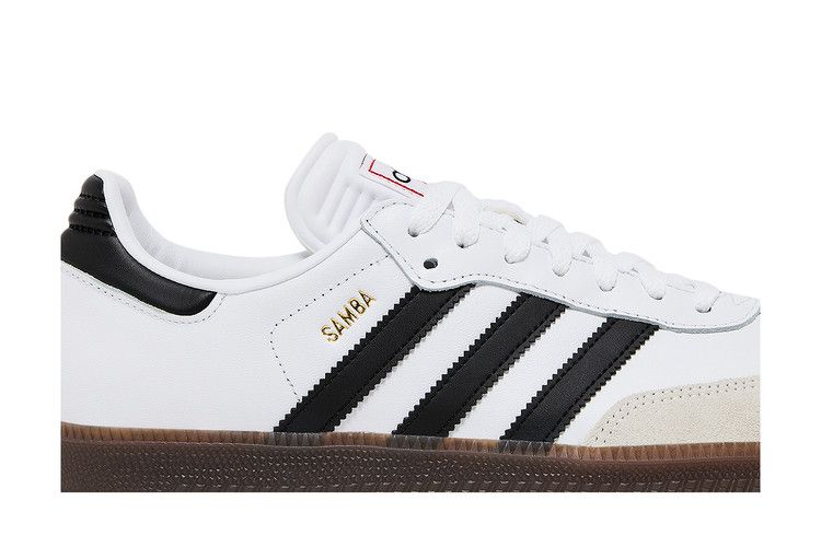 adidas Samba Indoor Cloud White Core Black Vivid Red