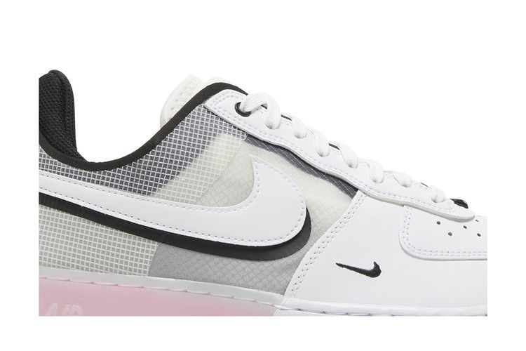 Nike Air Force 1 Low React White Black Pink Spell