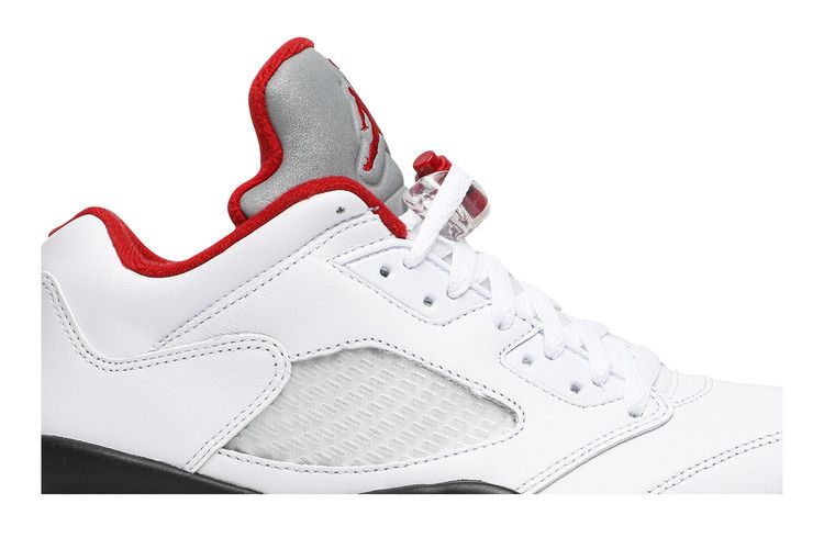 Jordan 5 Retro Low Golf Fire Red (Silver Tongue)