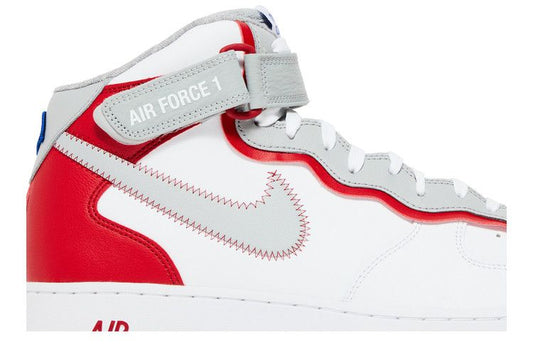 Nike Air Force 1 Mid Athletic Club White Gym Red