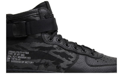 Nike SF Air Force 1 Mid Black Cargo Khaki