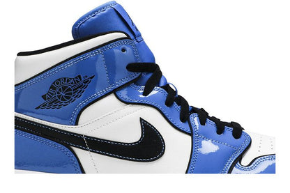 Jordan 1 Mid Signal Blue