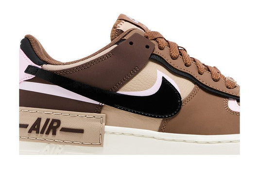 Nike Air Force 1 Low Shadow Light British Tan Pink Foam (Women's)