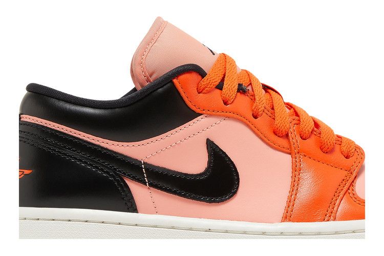Jordan 1 Low Orange Black (Women's)