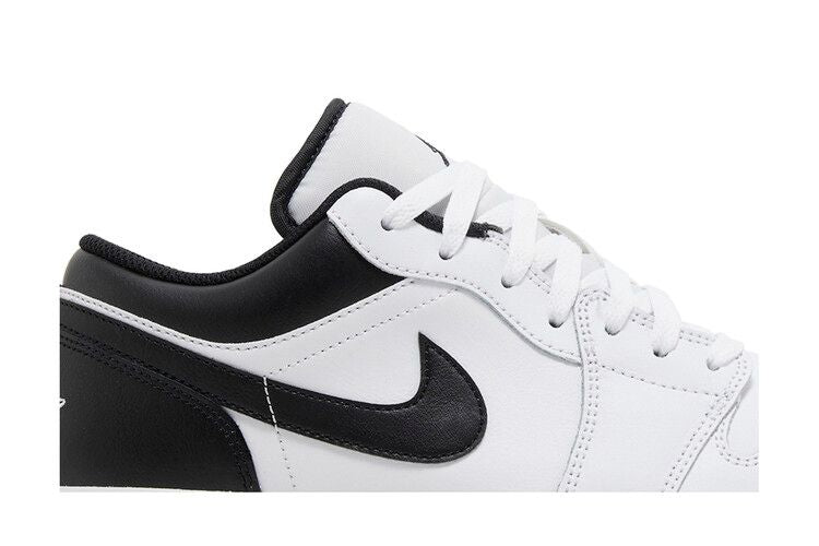 Jordan 1 Low White Black