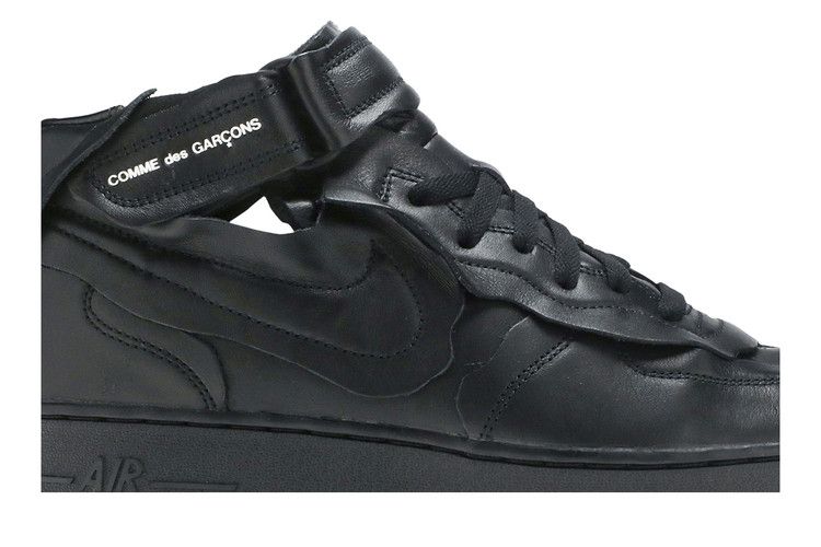 Nike Air Force 1 Mid Comme des Garcons Black