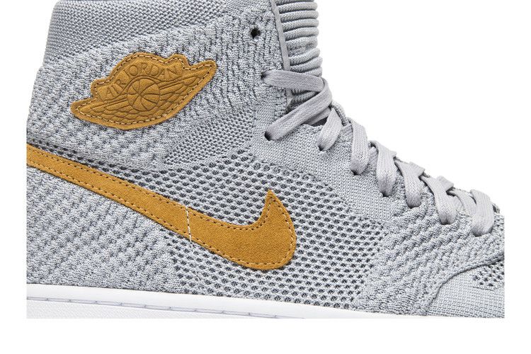 Jordan 1 Retro High Flyknit Wolf Grey