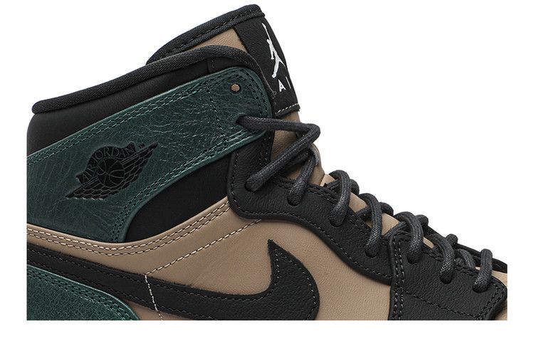 Jordan 1 Retro High Bio Beige Anthracite Mystic Green (Women's)