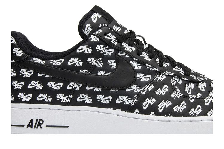 Nike Air Force 1 Low All Over Logo Black