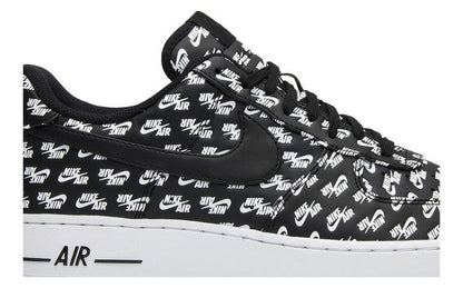 Nike Air Force 1 Low All Over Logo Black