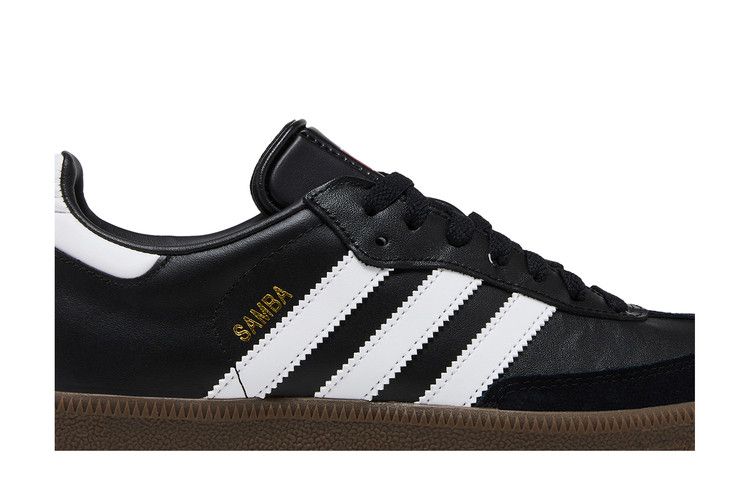 adidas Samba Leather Black White
