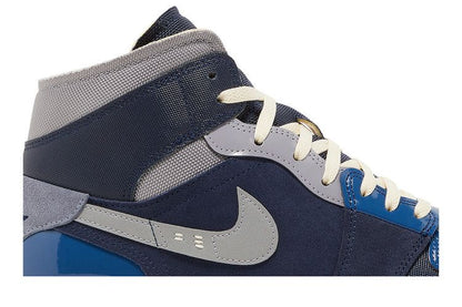 Jordan 1 Mid SE Craft Obsidian French Blue Ashen Slate White