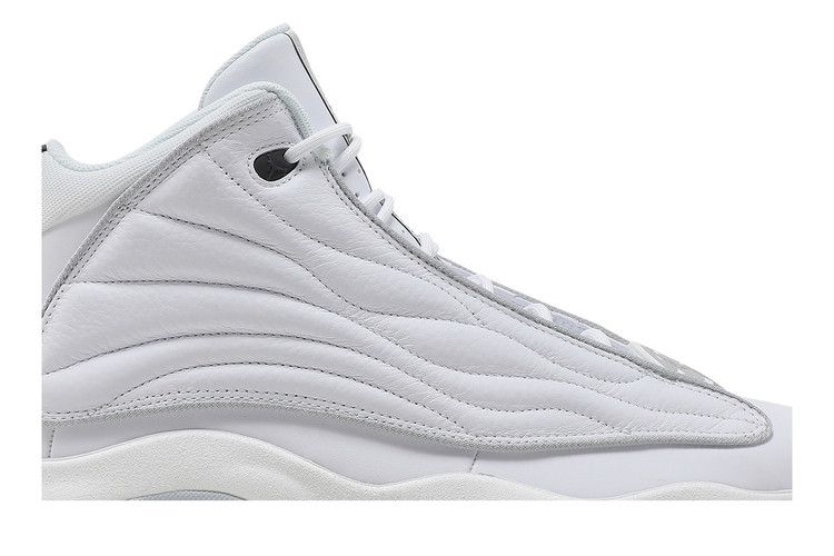 Jordan Pro Strong White Silver