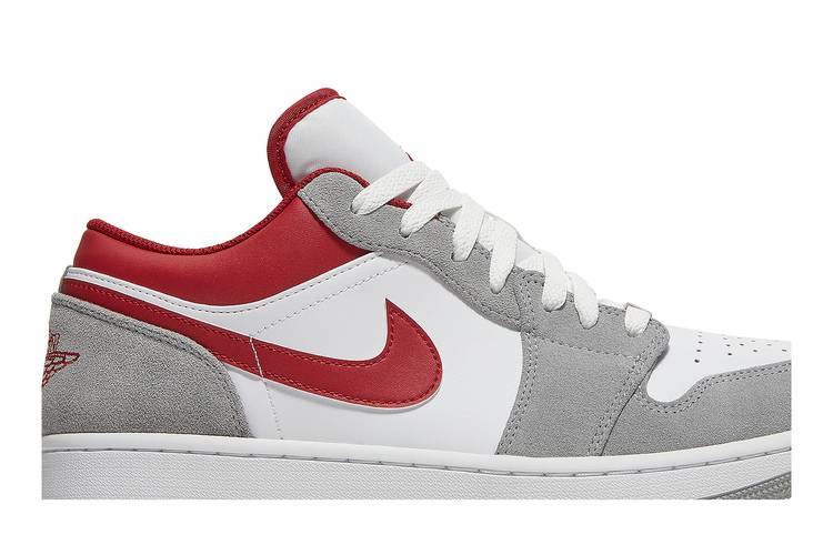 Jordan 1 Low SE Light Smoke Grey Gym Red