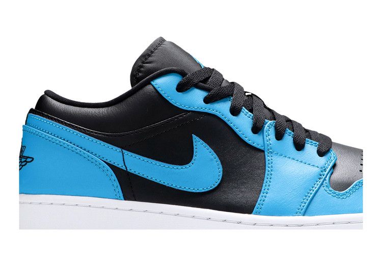 Jordan 1 Low Laser Blue Black