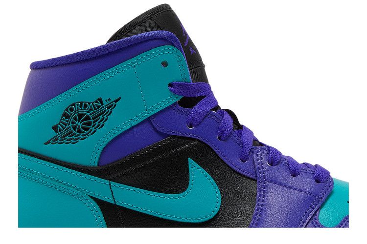 Jordan 1 Mid Black Grape (Women's)