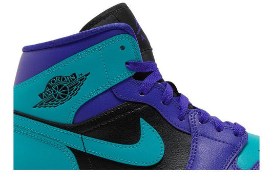 Jordan 1 Mid Black Grape (Women's)