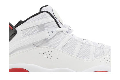 Jordan 6 Rings White University Red Black